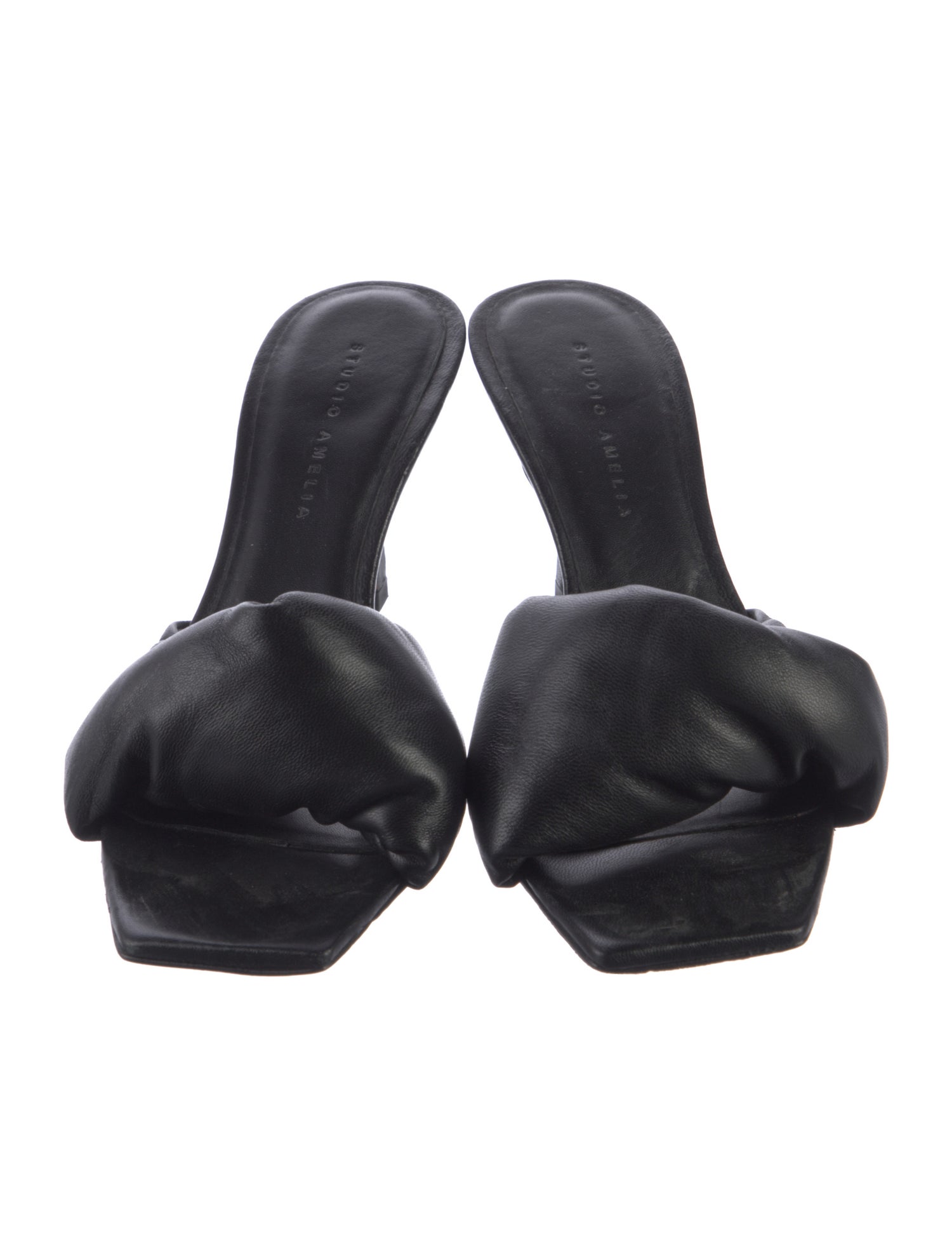 Studio Amelia Leather Slides